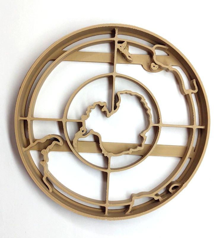 Antarctic Dough Cookie Cutter Outline 4″ NEW Great for Play Doh Clay & More