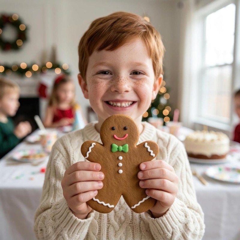 Classic 5-1/4" Gingerbread Man Cookie Cutter – Family-Owned, Holiday Essential gallery