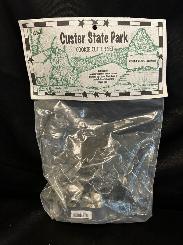 Custer State Park Cookie Cutter Set Of 5 Animal Metal Cookie Cutters