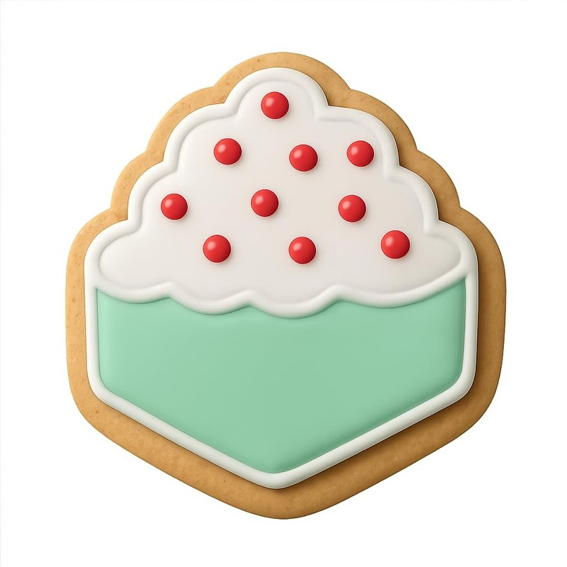 Crispy Rice Sushi Cookie Cutter & Stamp, Fondant & Clay - 4x3.4 gallery