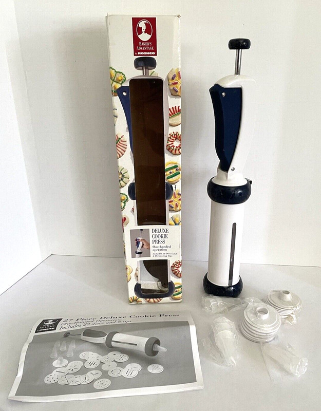 Bakers Advantage by Roshco Deluxe Cookie Press
