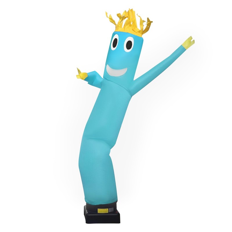 10ft Inflatable Tube Man Waving Dancing Outdoor Decoration Promotion Blue