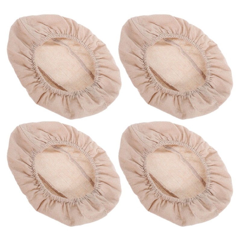 4 Pcs Bread Linen Liner Sourdough Basket Banneton Proofing Bowl Cloth gallery