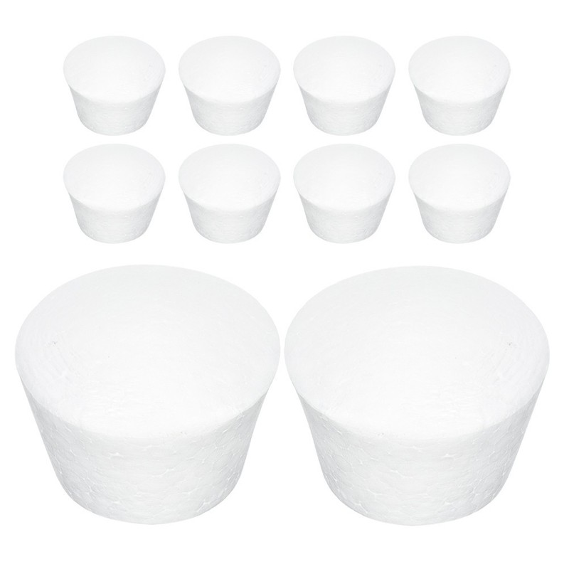 10 Pcs Multi Function Foam Cake Models Creative Shaped Cake Dummies Gathering gallery