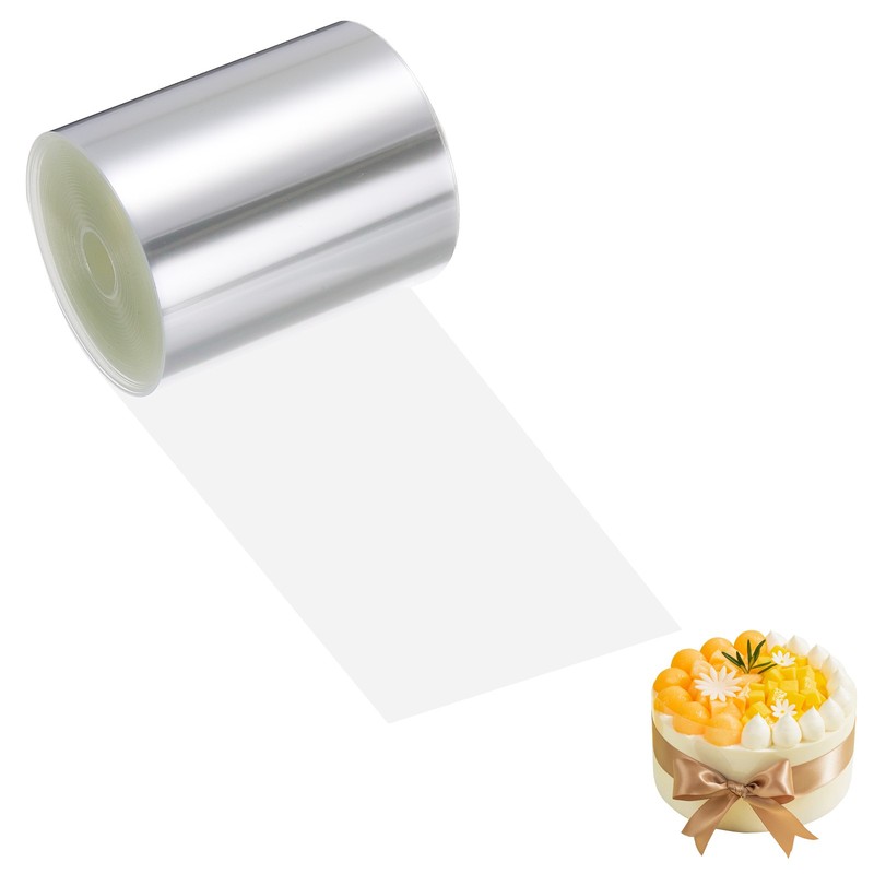 for 2.4 x 393.7 Inch Cake Collar, Acetate Sheets for Baking Clear Acetate Rolls