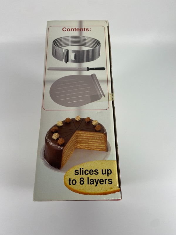 Vintage Zenker Layer Cake Slicing Kit 10–11” German Stainless Steel Tool gallery