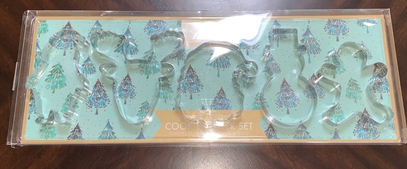 CIROA Christmas Cookie Cutters -5 N.O.B Santas,Reindeer, Snowman,Gingerbread