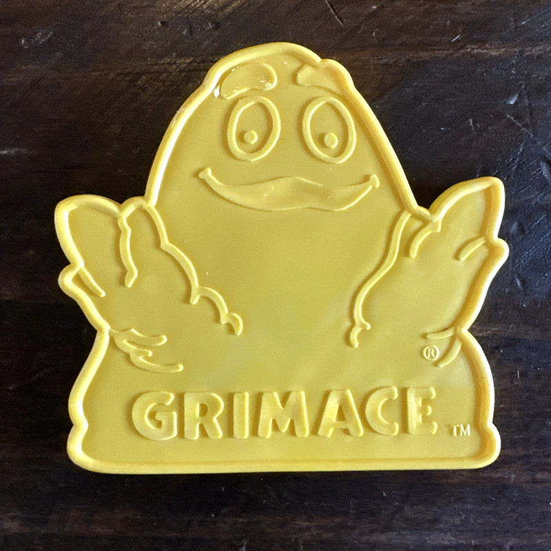 Vintage Cookie Cutter McDonald’s Grimace