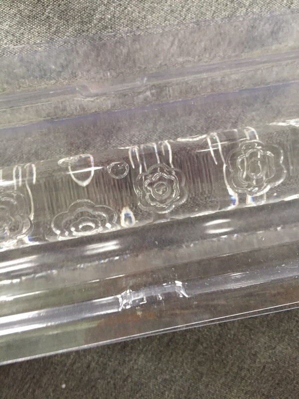Cake Boss Embossed Flower & Dot Pattern Fondant Rolling Pin NEW gallery