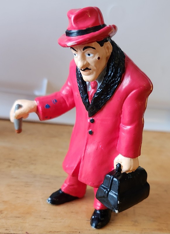 Madonna Cake Topper 1990 3.5" Set of 4 Brethless Mahoney and Dick Tracy gallery