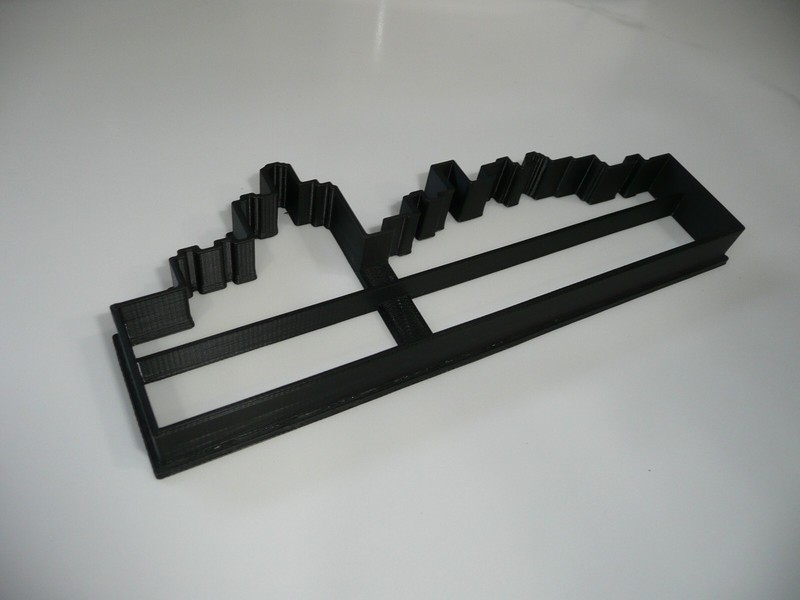 DETROIT MICHIGAN CITY SKYLINE COOKIE CUTTER MADE IN USA PR3614 gallery