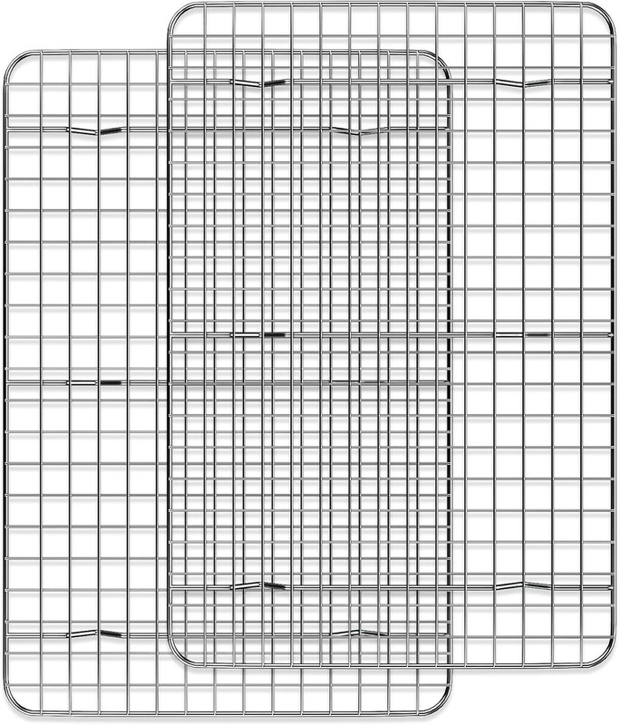 Cooling Rack for Baking 2-Pack, 15 x 10 Inches Baking Rack, Stainless