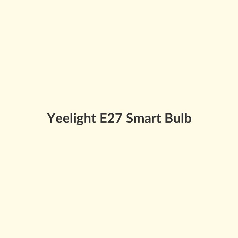 Xiaomi Yeelight E27 Smart LED Bulb WiFi RGB 16M Colors Alexa Google