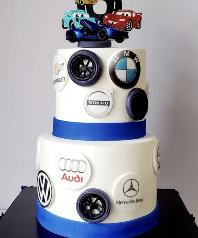 12 Luxury, Foreign Race cars edible paper, cupcake cookie toppers CHOOSE SIZE gallery