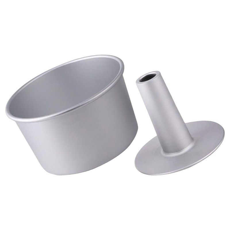 1Set Hollowed Aluminum Alloy Baking Mold Non Stick Cake Pan for Perfect Shape