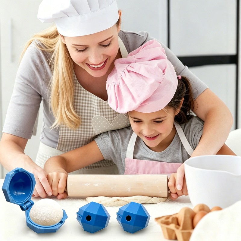 3Pcs Baking Tool Party Cake Press Home Cake Mold Birthday Dessert Mold New DIY gallery