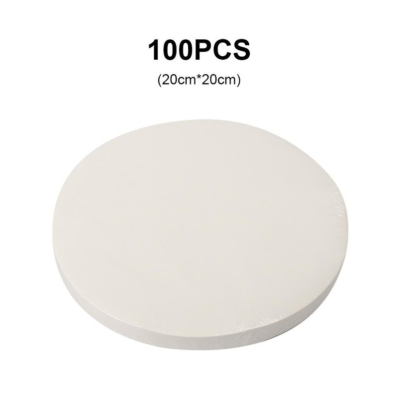 100pcs Round Parchment Paper Liners, Assorted Sizes for Cake & Cheesecake Pans