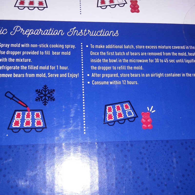 Boozy Bears Gummy Bear Maker Mold and Dropper Just Add Alcohol Strawberry New gallery