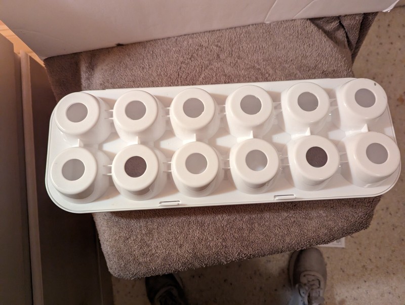 Bakelicious, 6.5 x 17.5 x 5 inches, White 12 ct. Carry-on Cupcake Carton gallery