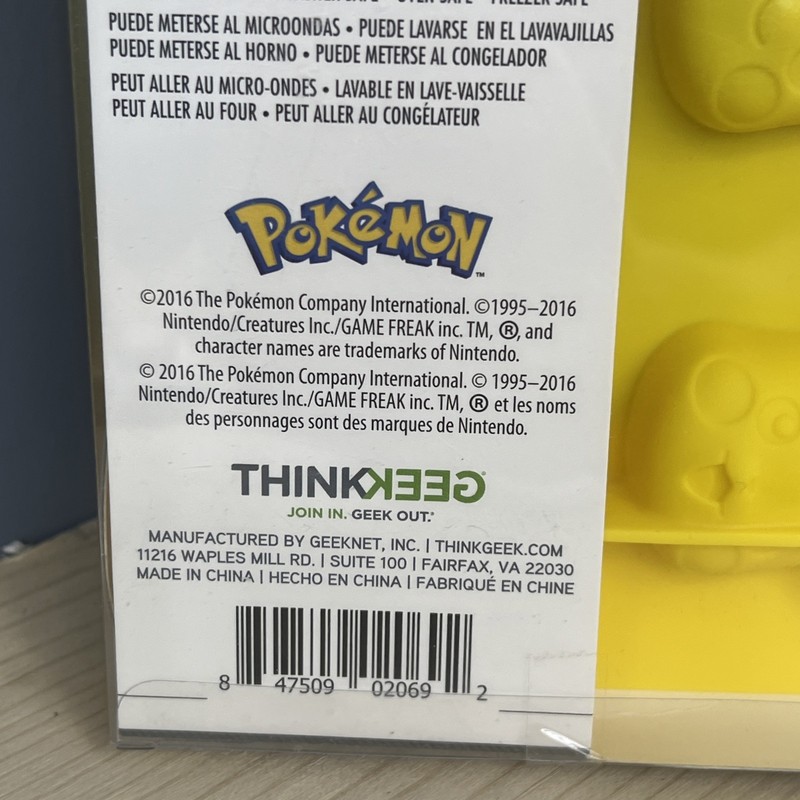 Pokémon Pikachu Silicone Mold Tray 8 Molds 4 Unique Expressions gallery