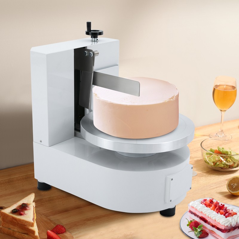 4-12inch Cake Cream Coating Machine Cake Decoration Cream Spreading 110V