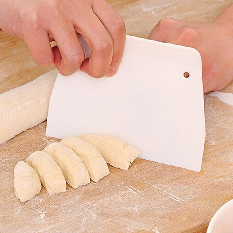 Cake Scrapers and Smoother Set Small Medium Large White Decorating Tools gallery
