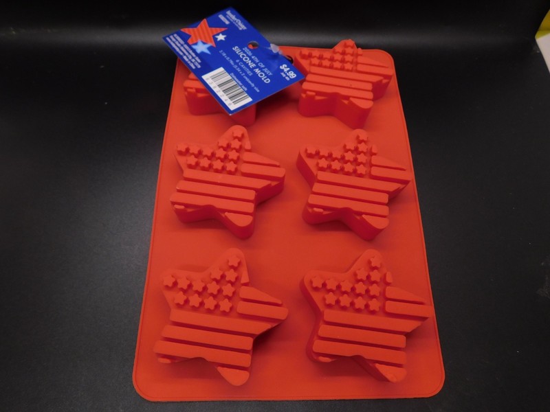 Brother &Sister American Flag stars silicone mold