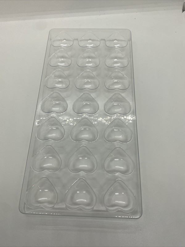 Polycarbonate Chocolate Mold Polycarbonate Chocolate Mould Heart Bon Bon ❤️ gallery