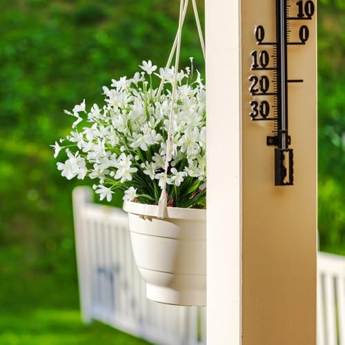 Bundles Artificial Daffodils Flowers, Fake Artificial Greenery UV 4 White gallery