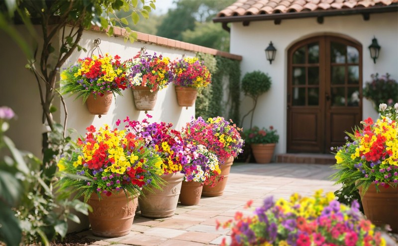 20 Pas Artificial Flowers Outdoor, Faux Plants UV Resistant gallery