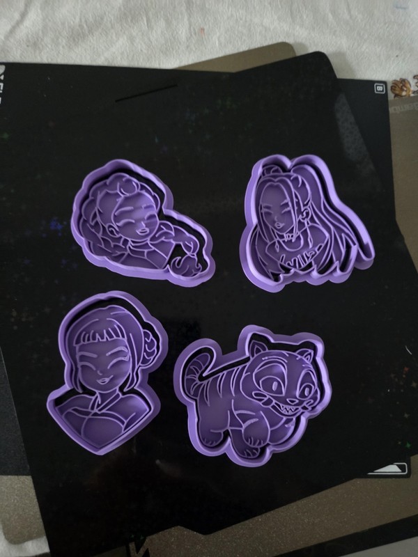 Kpop Demon Hunters Inspired Cookie Cutters