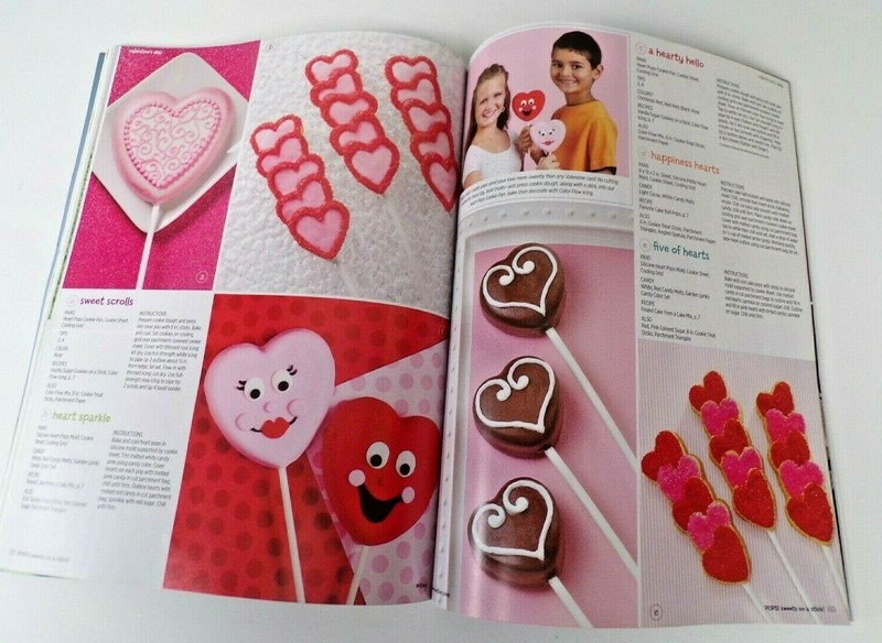 Wilton pops Sweets on a Stick Cake Pops Soft Cover Book 112 Pages Recipes Ideas gallery