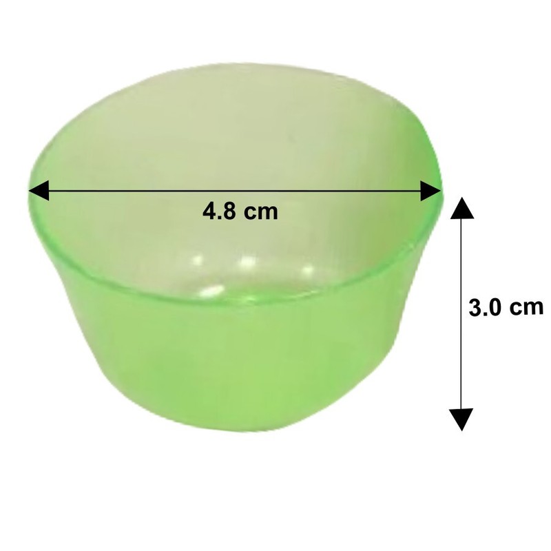 Puto Mold Pichi Talam Kutsinta Lompang Color Green Size 4.8cm SHIP FROM USA gallery