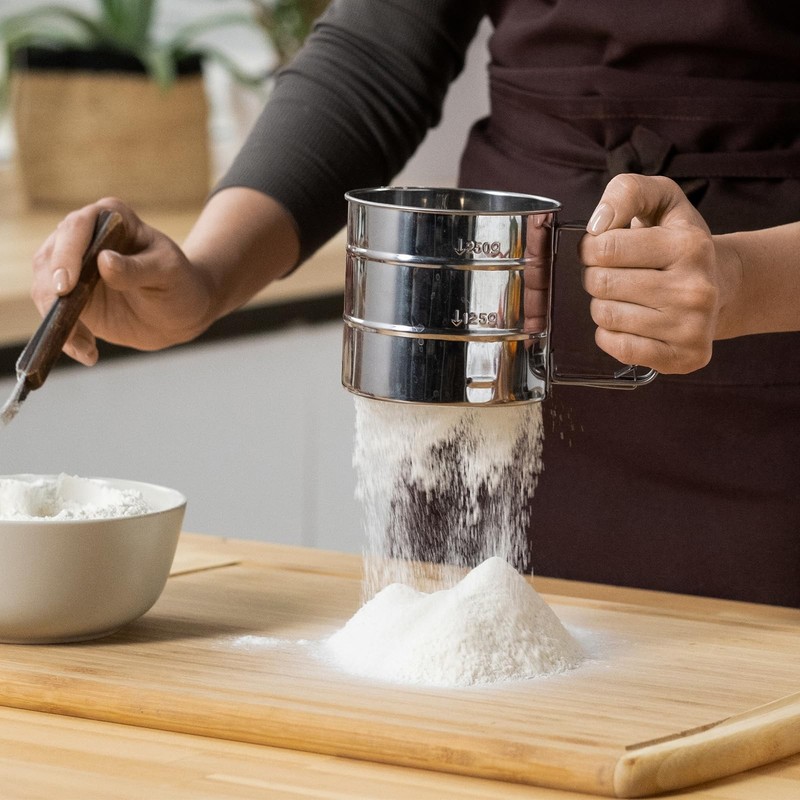 Flour Sifter, Stainless Steel Sifter for Baking, Typical, gallery