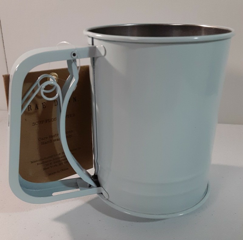 Rae Dunn Happy Easter Blue Flour Sifter Brand New With Tags gallery
