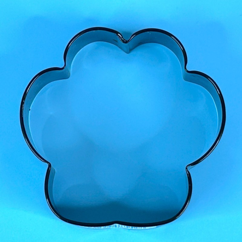 Vintage Wilton Puppy Dog Paw Metal Cookie Cutter Mold
