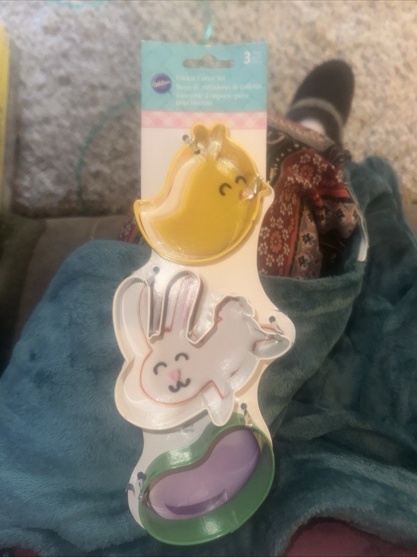 Wilton Spring Easter 🐣 Metal Cookie Cutter 3 Pack New!