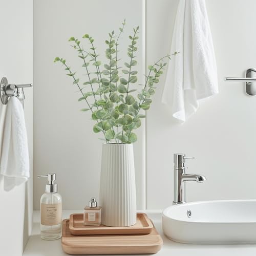 20pcs Eucalyptus Stems Artificial Eucalyptus Leaves Stems Artificial Fake gallery