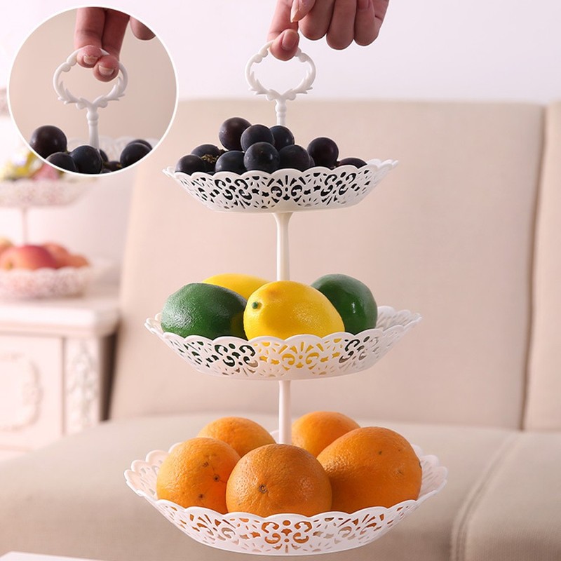 Three Tier Cake Display Stand Plate For Afternoon Tea Party Wedding Decor gallery