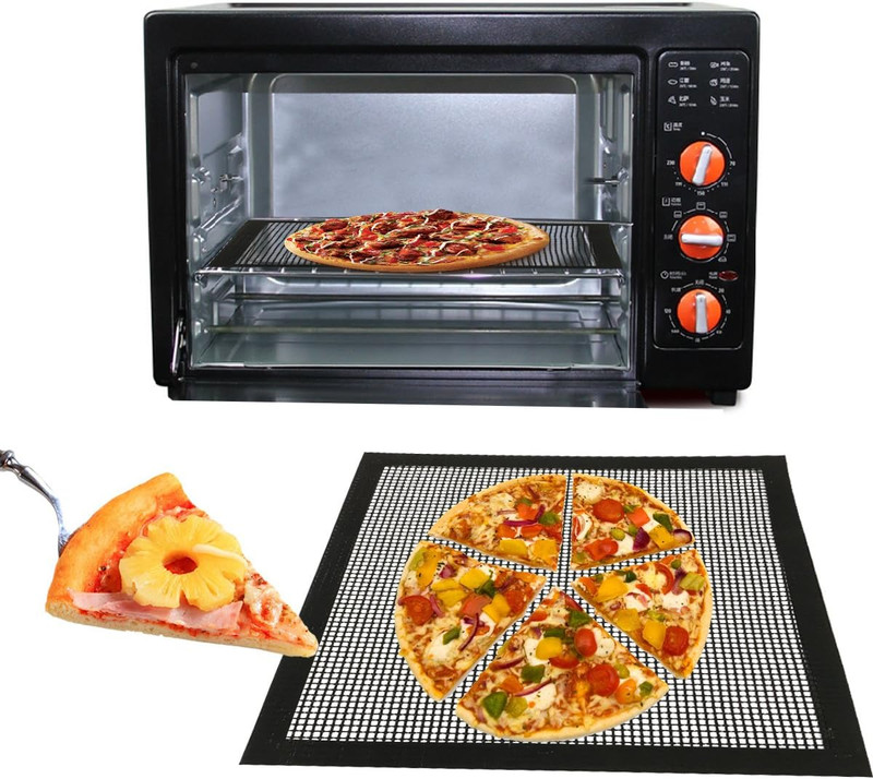 PTFE Open Mesh Crispy Baking Mats Quick Oven Liners Dehydrator Sheets Non Stick gallery
