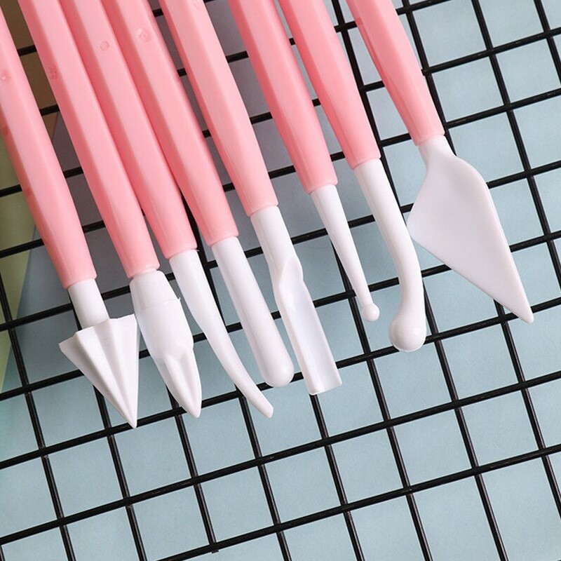 8Pcs Modelling Sugarcraft Cupcake Icing Cake Flower Decorating New Craft Tools gallery