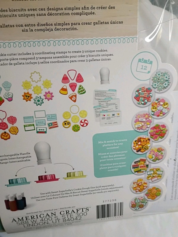 **Sweet Sugarbell Shape Shifter Cookie Cutter & Stamp Set** NIB!! 30pcs gallery