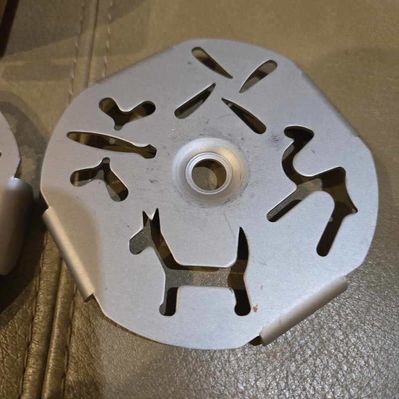 Mirro Dial-A-Cookie Press Crank Handle Cooper Body 3 Discs 12 Shapes gallery