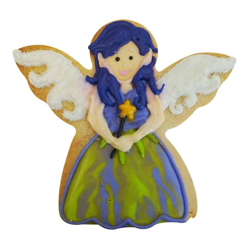 4" Angel with Wings Fairy Cookie Cutter Christmas Religious Holiday Party gallery