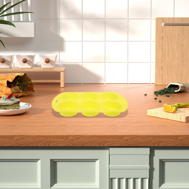 6Pcs Reusable Silicone Cake Molds Lemon Shape for DIY Chocolate Candy Fondant gallery