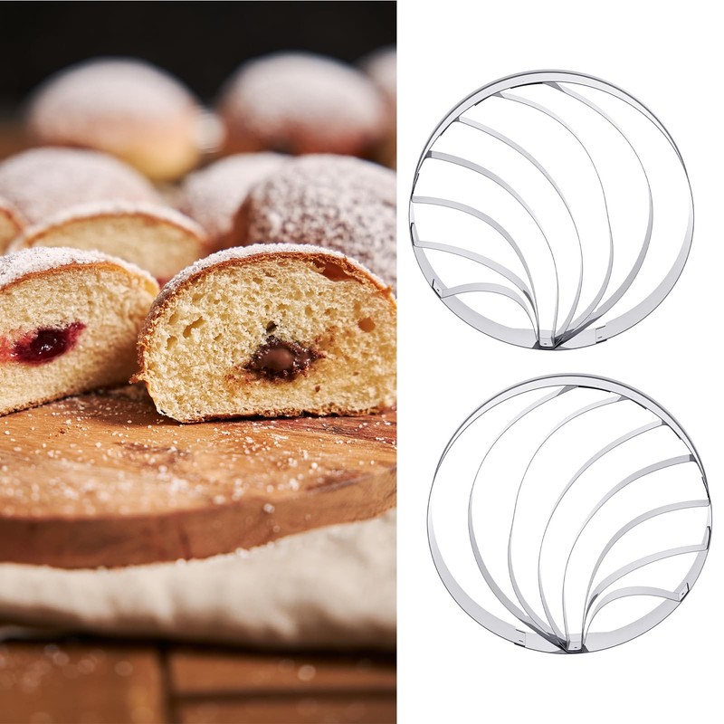 Concha Cutter Mexican Bread Mold 3.94 Inch Stainless Steel Breakfast Concha S... gallery
