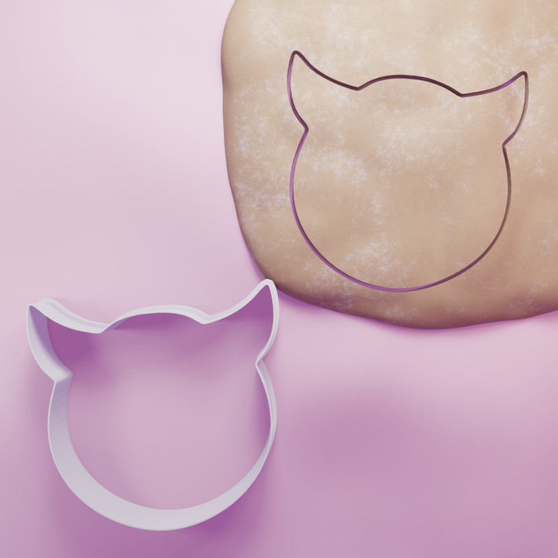 Devil Emoji Cookie Cutter