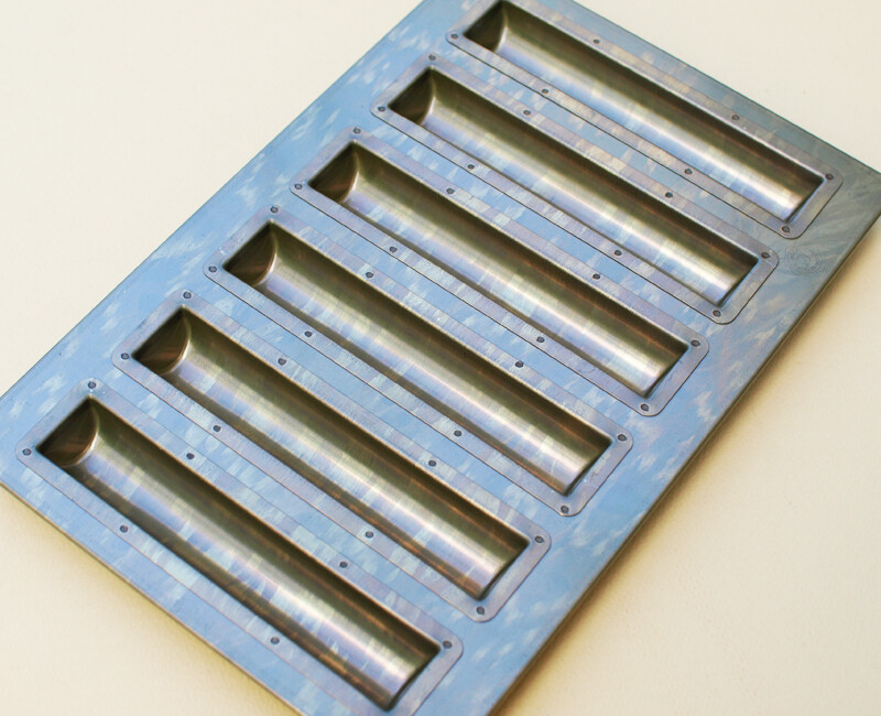 Chiyoda Metal Raft Cake Madeleine Mold 6P Baking Sheet Oven