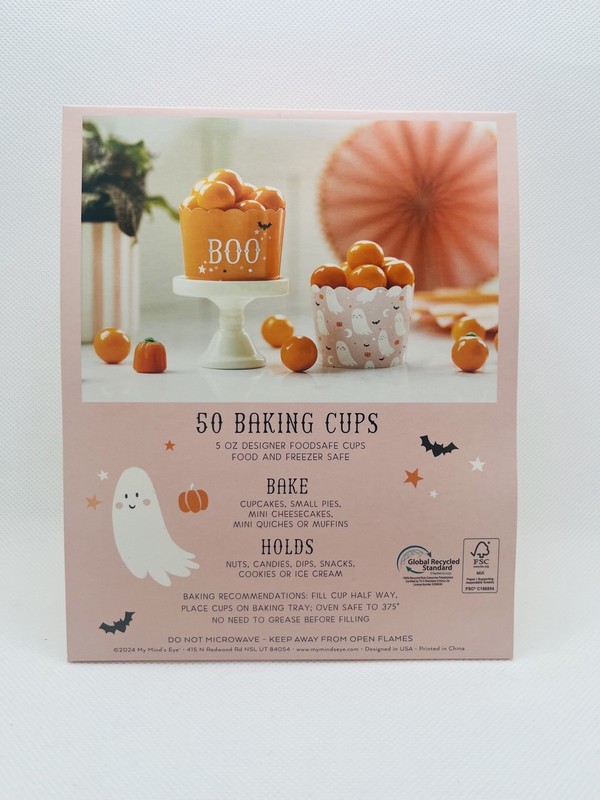 My Minds Eye Halloween Baking Cups 50 5 oz. Pieces gallery