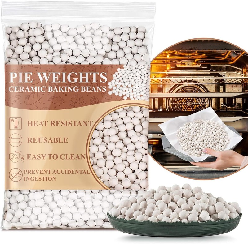 Sukh 2LB Pie Weights for Baking - Crust Ceramic Weights...